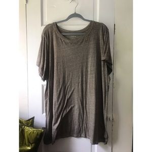 Brown Torrid Classic Fit Solid Tee